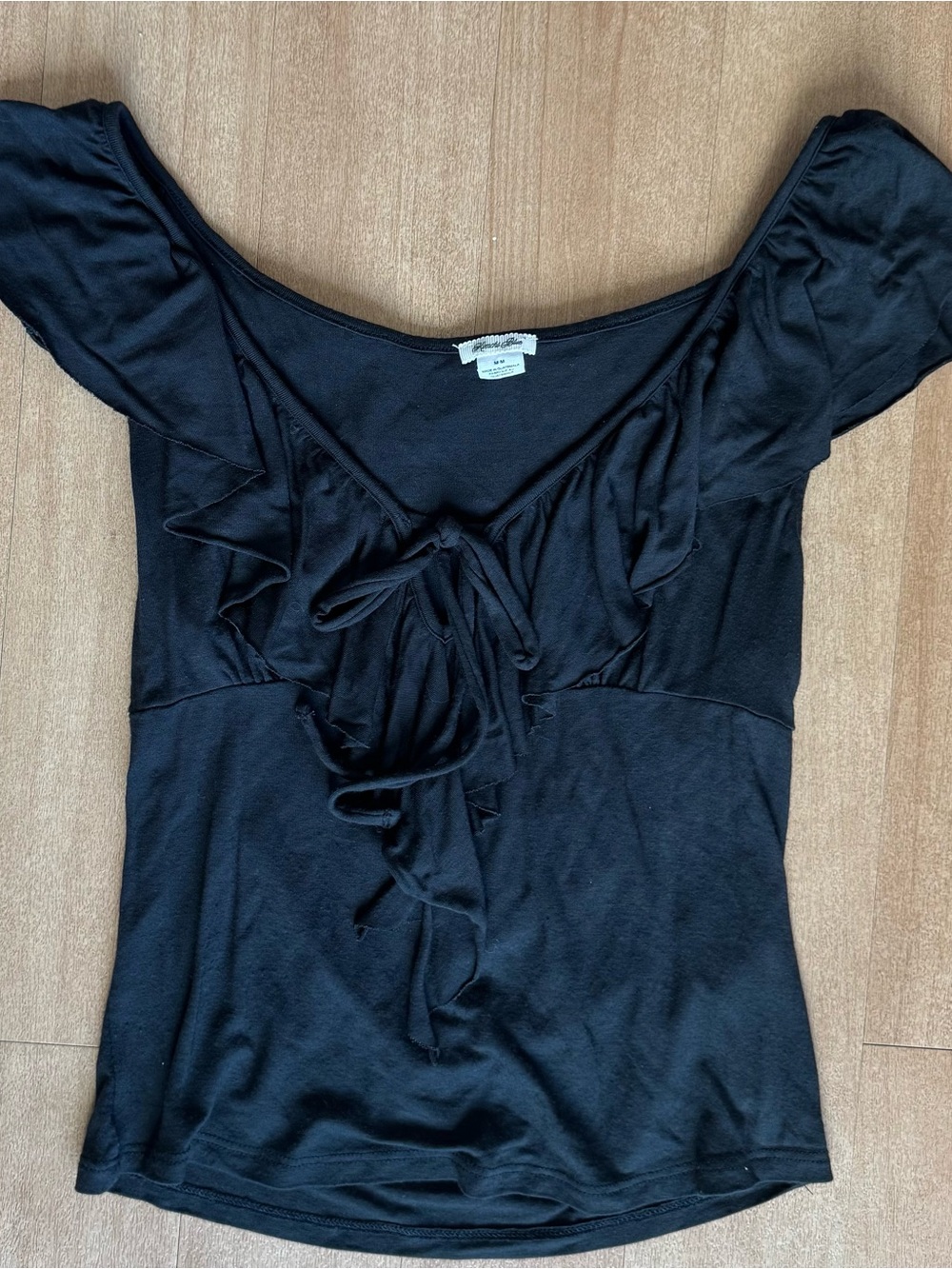 Kimchi Blue Jada Ruffle Scoop Neck